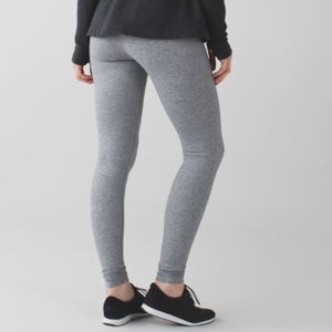 Lululemon Wunder Under 7/8 Pant in Heathered Slate